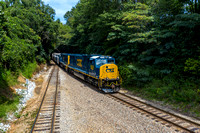 Q693 Leaving Spartanburg Tunnel